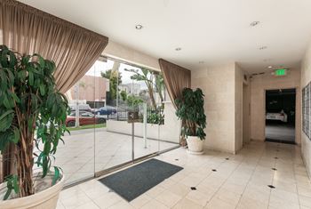 Marble lobby